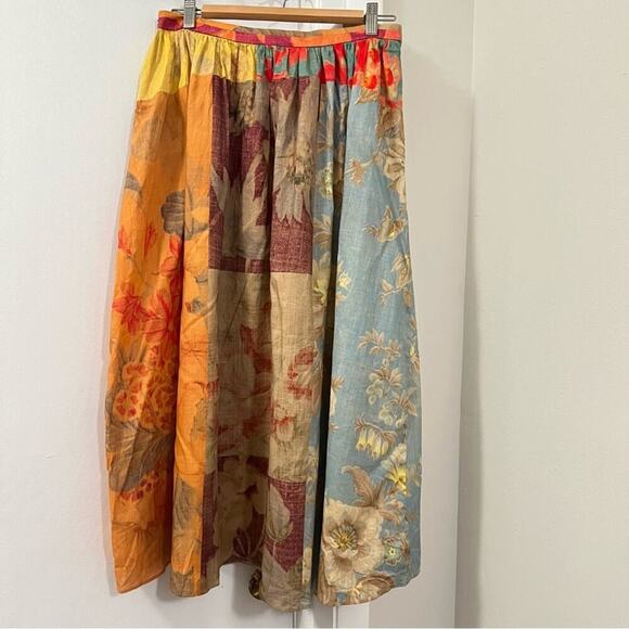 ZARA PRINTED MIDI SKIRT ZW COLLECTION - Picture 11 of 11